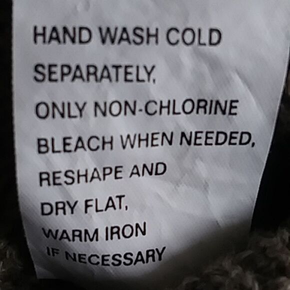 Cable Knit 100% Cotton Long Sweater by Jeanne Pierre Woman Tan - Picture 9 of 9